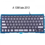 Keyboard Backlight (US English) Replacement for MacBook Pro Retina 15" A1398 (Mid 2012-Mid 2015)