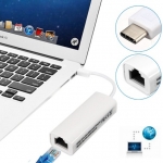 USB 3.1 Type C To RJ45 Etherne Lan Port Network Card Adapter For Apple For New Macbook