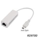 5 Pin Mini USB 2.0 Ethernet 10/100Mbps RJ45 Network Lan Adapter Card For Android Tablet PC