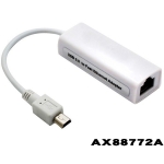 Mini USB 2.0 5 Pin Ethernet 10/100Mbps RJ45 Network Lan Adapter Card For Android Tablet PC