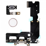 Charging Dock Flex Cable with Home Button Return Solution Replacement for iPhone 7 Plus