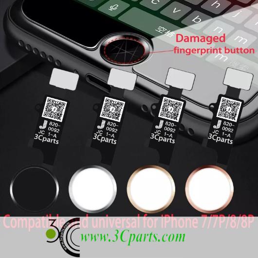 JC Universal Home Button with Retun Function Replacement for iPhone 8Plus/8/7/7Plus