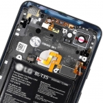 Battery Door with Rear Housing Full Assembly Replacement for Google Pixel 2 XL