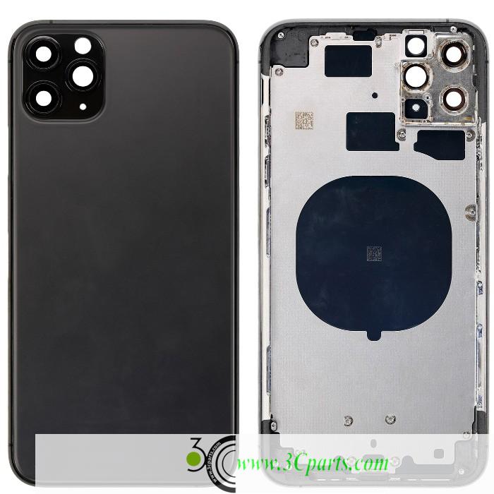 Rear Housing with Frame Replacement for iPhone 11 Pro MAX Space Gray