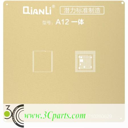 QianLi Japan Laser Tech CPU BGA Reballing Gold Stencil for A12