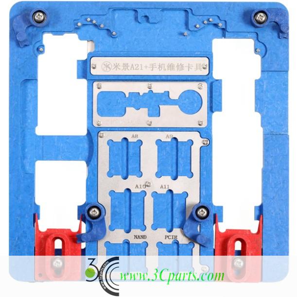 MiJing A21+ Mobile Phone Multifunctional PCB Holder for iPhone 5S/6G/6P/6SP/7G/7P/8/8P/XR