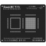 QianLi ToolPlus iPhone CPU Module BGA Reballing iBlack Black Stencil For A7 Q5
