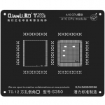 QianLi ToolPlus iPhone CPU Module BGA Reballing iBlack Black Stencil For A10 S350