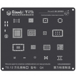 QianLi ToolPlus 3D iBlack Communication Base Band BGA Reballing Black Stencil For 5S Q4