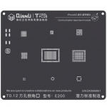 QianLi ToolPlus 3D iBlack Communication Base Band BGA Reballing Black Stencil For 6S E200