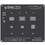 QianLi ToolPlus 3D iBlack iPhone Power Logic Module BGA Reballing Black Stencil For 5S Q3