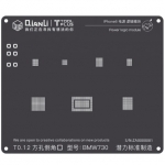 QianLi ToolPlus 3D iBlack iPhone Power Logic Module BGA Reballing Black Stencil For 6G BMW730