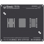 QianLi ToolPlus 3D iBlack Universal Hard Disk Model GTR100 BGA Reballing Black Stencil for 6/6S/7/8