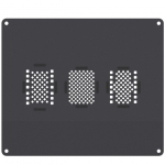 QianLi ToolPlus 3D iBlack Universal Hard Disk Model GTR100 BGA Reballing Black Stencil for 6/6S/7/8