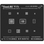 QianLi ToolPlus Communication Base Band BGA Reballing iBlack Black Stencil For 6G BMW740