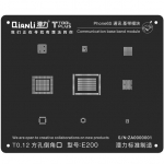 QianLi ToolPlus Communication Base Band BGA Reballing iBlack Black Stencil For 6S E200
