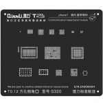 QianLi ToolPlus Communication Base Band BGA Reballing iBlack Black Stencil For 7G S320