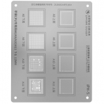 MiJing Universal CPU BGA Reballing Stencil for iPhone A8/A9/A10/A11