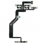 Power Button and Volume Button Flex Cable with Metal Bracket Replacement for iPhone 12 Mini