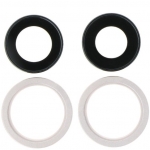 Back Camera Lens with Bezel Replacement for iPhone 13 mini 4Pcs/Set