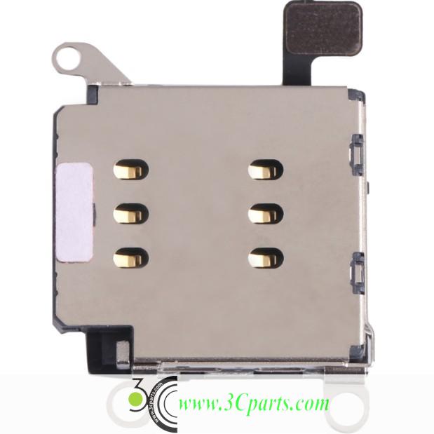 Double SIM Card Slot Socket Replacement for iPhone 13 Pro