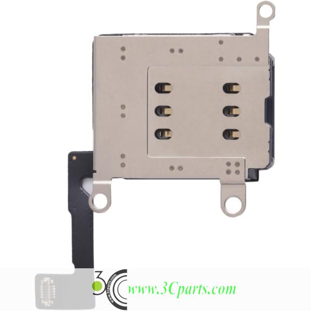 Double SIM Card Slot Socket Replacement for iPhone 13 Pro Max