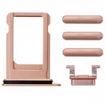 Side Buttons Set with SIM Tray Replacement for iPhone SE 2nd