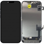 OLED Screen Digitizer Full Assembly Replacement for iPhone 14