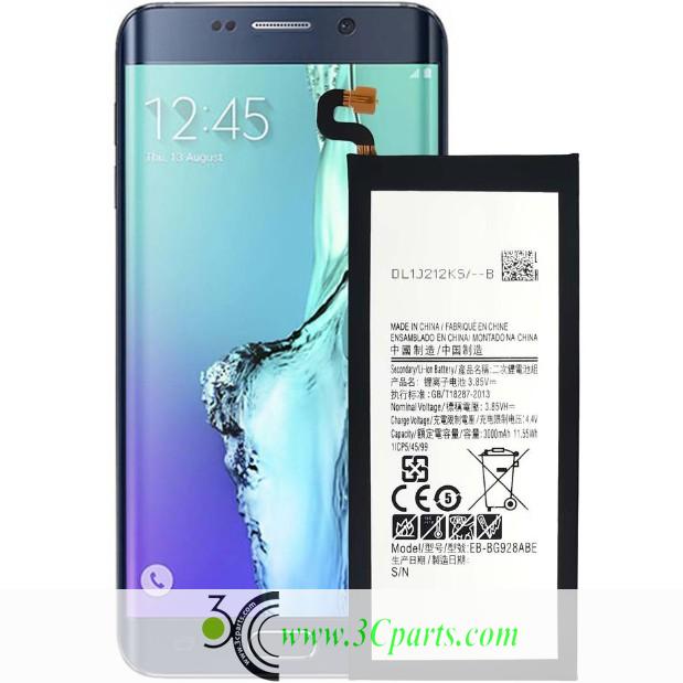 EB-BG928ABE 3000mAh Li-ion Polyer Battery Replacement for Samsung Galaxy S6 Edge + S6 edge + Duos S6 Edge Plus G928V G92