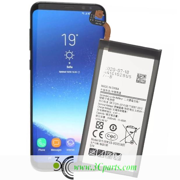 EB-BG955ABE 3500mAh Li-ion Polyer Battery Replacement for Samsung Galaxy S8 Plus S8+ G955FD G9550 S8+ 2018