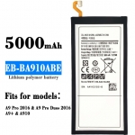 EB-BA910ABE 5000mAh Li-ion Polyer Battery Replacement for Samsung Galaxy A910 A9 PRO A9-2016 A9+