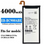 EB-BC900ABE 4000mAh Li-ion Polyer Battery Replacement for Samsung C9 Pro C9010 C9 2016 C9 C9000
