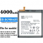 EB-BG980ABY 4000mAh Li-ion Polyer Battery Replacement for Samsung Galaxy S20 5G S20 4G G980 G981 G981B G981F G981U G981U