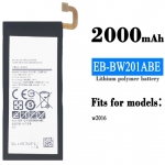EB-BW201ABE 2000mAh Li-ion Polyer Battery Replacement for Samsung Galaxy W2016