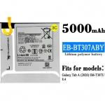 EB-BT307ABY 5000mah Li-ion Polyer Battery Replacement for Samsung Galaxy Tab A 8.4 2020 SM-T307 SM-T307U T307-15