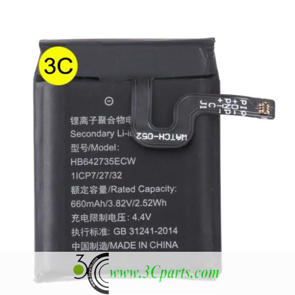 Li-Polymer Battery HB642735ECW 660mAh Replacement For Huawei Little K2 Kids Watch 3 3S 3X 3 Pro