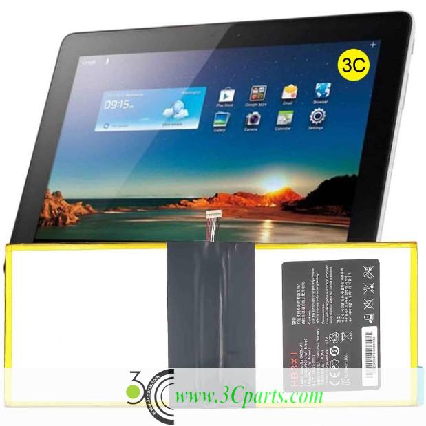 HB3X1 6600mah Li-Polymer Battery Replacement For Huawei MediaPad 10 Link S10-201wa 3.7V S10-231U/201wa/201u/231w