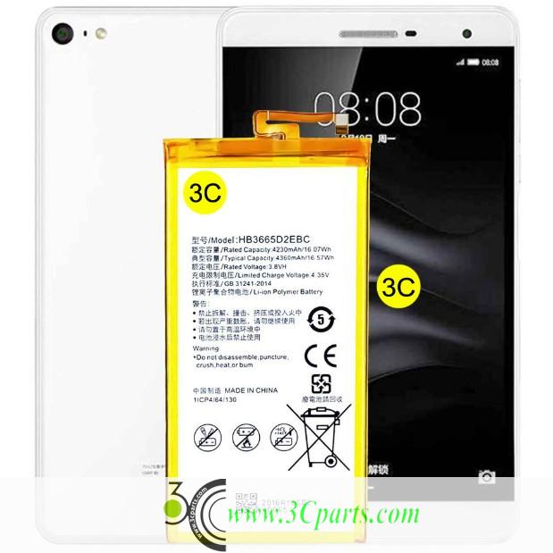 HB3665D2EBC 4360mah Li-Polymer Battery Replacement For Huawei P8 Max DAV-703L/713L/701L/702L PLE-703L MediaPad T2 M2 7.0