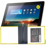 HB3X1 6600mah Li-Polymer Battery Replacement For Huawei MediaPad 10 Link S10-201wa 3.7V S10-231U/201wa/201u/231w