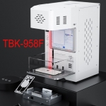 TBK 958F 20W Fiber Automatic Laser Removal Back Cover Glass Machine