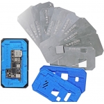 MiJing Z20 Pro Comprehensive BGA Reballing Fixture 14in1 Tool Set for iPhone X-14 PROMAX