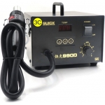 QUICK 990D AC220V Digital Hot Air Rework Station Antistatic Pulling Hot Air Gun Soldering Station