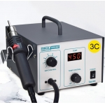 QUICK 990AD AC220V 540W Digital SMD Rework Soldering Station with Hot Air Gun