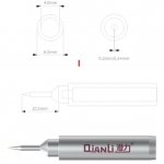 QianLi ToolPlus 936 BumbleBee General Lead-free Soldering Iron Tip