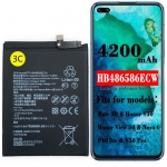 HB486586ECW 4200mah Li-Polymer Battery Replacement For Huawei Honor V30 Mate 30 Nova 6 5G P40 Lite