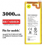 HB3748B8EBC 3000mAh Li-ion Polymer Battery for Huawei Ascend G7 & G7-L01 & G7-L03 & G7-TL00 & G7-UL10 & G7-UL20 C199 G7-
