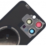 Back Glass Panel With Magsafe Magnet Replacement For iPhone 15 Pro Max