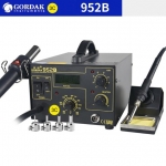 Gordak-952B 2 in 1 Desoldering Station Hot Air heat Gun with SMD Soldering station