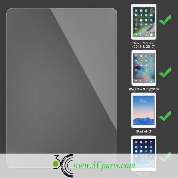 Transparent Clear Tempered Glass Film Screen Protector for iPad 6