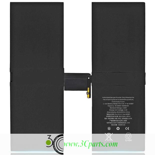 A2387 Battery Replacement for iPad Pro 12.9 2021 5th Gen A2378 A2379 A2461 A2462